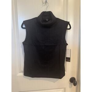 Truth By Republic Sleeveless Medium Turtleneck Black NWT